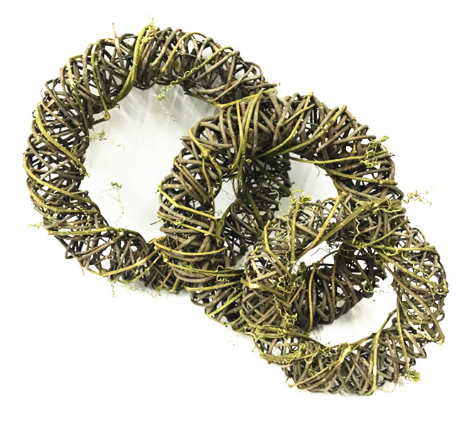 Natural grapevine rattan wreath rings for floral ,natural floral rings