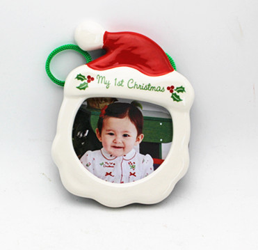 Cute ceramic baby photo frame kid ceramic picture frames