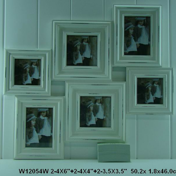 Natural Wooden picture photo wall frame with glass,  organic glass picture frame