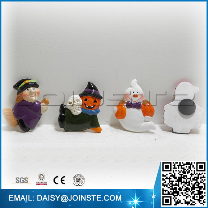 3d halloween witch fridge magnet