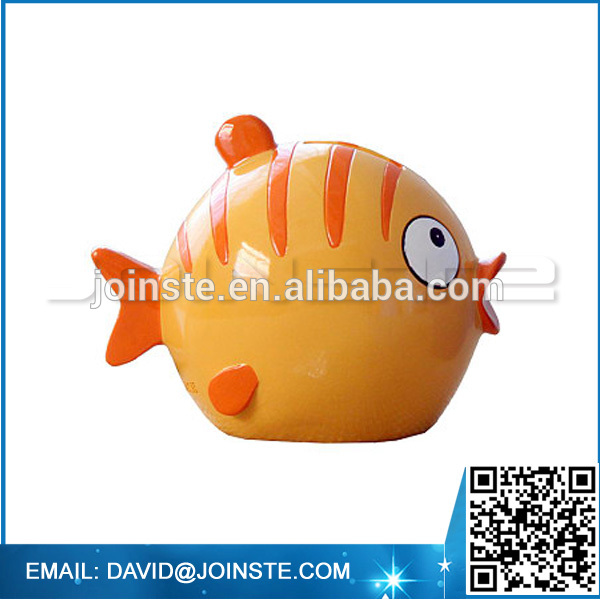 Ceramic fish piggy bank