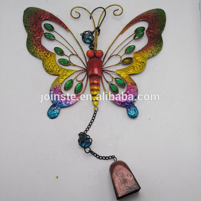 Custom butterfly shape metal decoration wrought iron wall decoration high quality