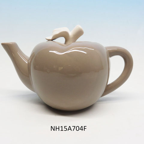 Customized ceramic large tea pot , hand painted cute coffee tea pot