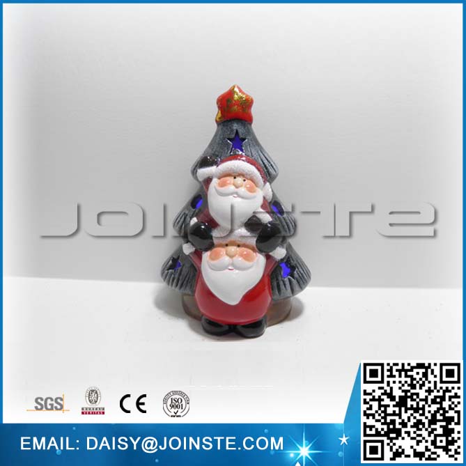 Santa Claus with Tree christmas decoration supplies