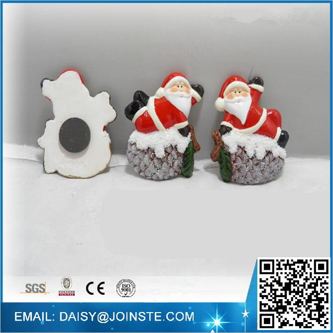 santa Claus Christmas deco refrigerator magnet different types of arts and crafts
