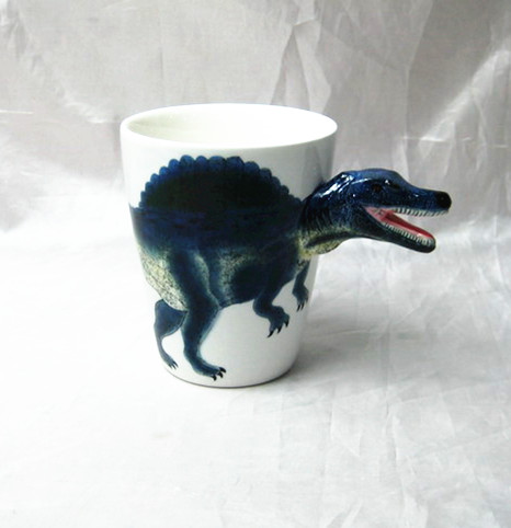 Ceramic Dinosaur  mug,cartoon animal mug