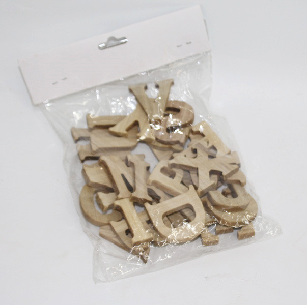 DIY 26 wood alphabet wood letters decorations