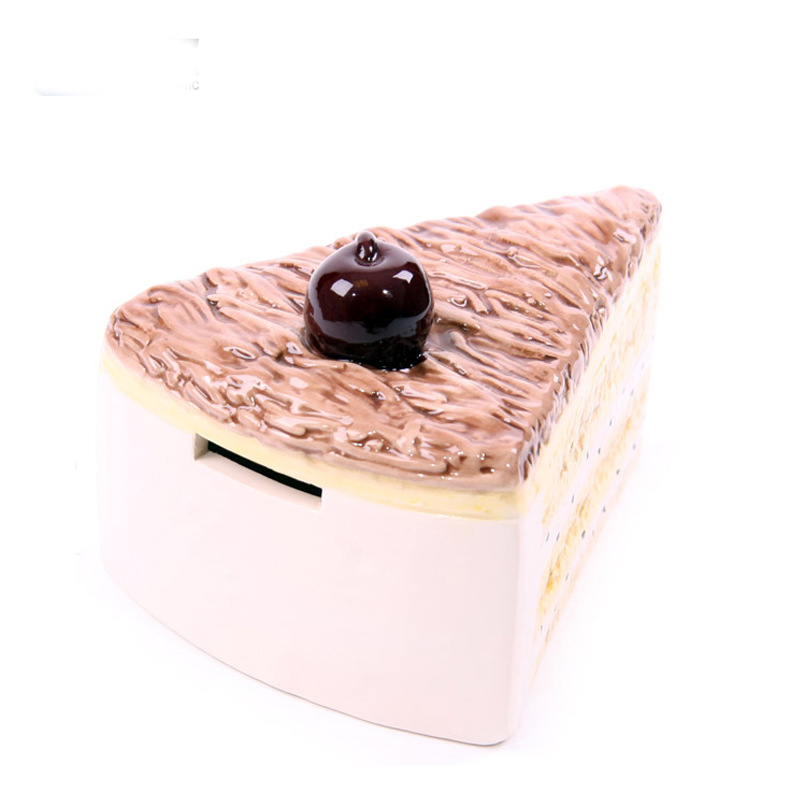 Juicy Couture Wedding / Birthday Cake Ceramic Piggy Bank With Box