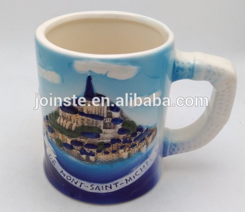 Unique cheap landscape ceramic coffee mug