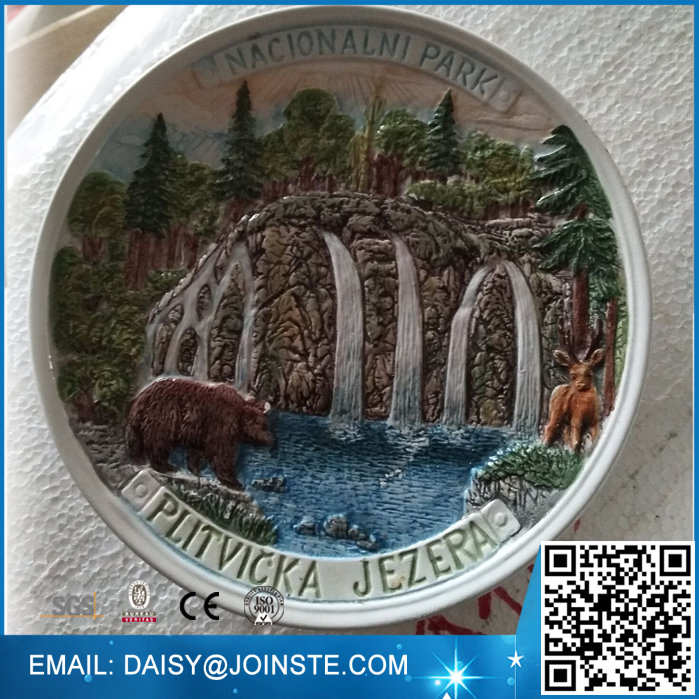 Nacionalni Park souvenir personalized ceramic plates
