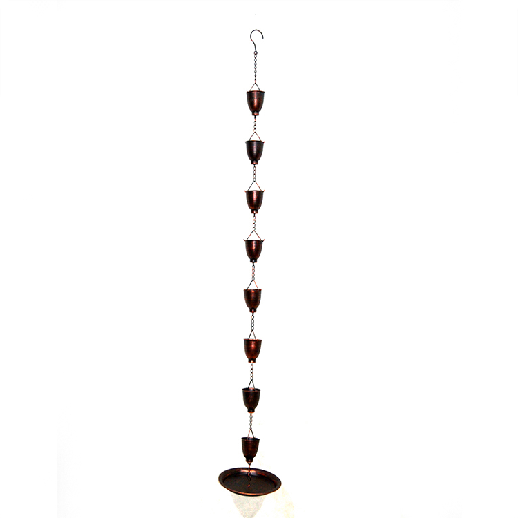 Rainwater drainage Japan Long bell wrought metal craft wind chime