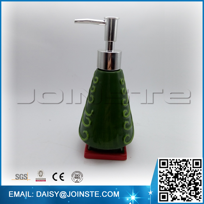 Ecofriendly green daily use soap dispenser