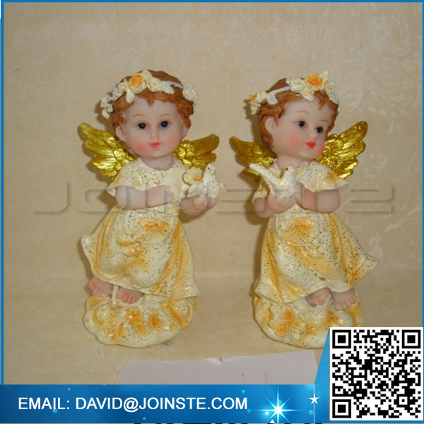 Handmade Gold Resin Wholesale Fairy Figurine