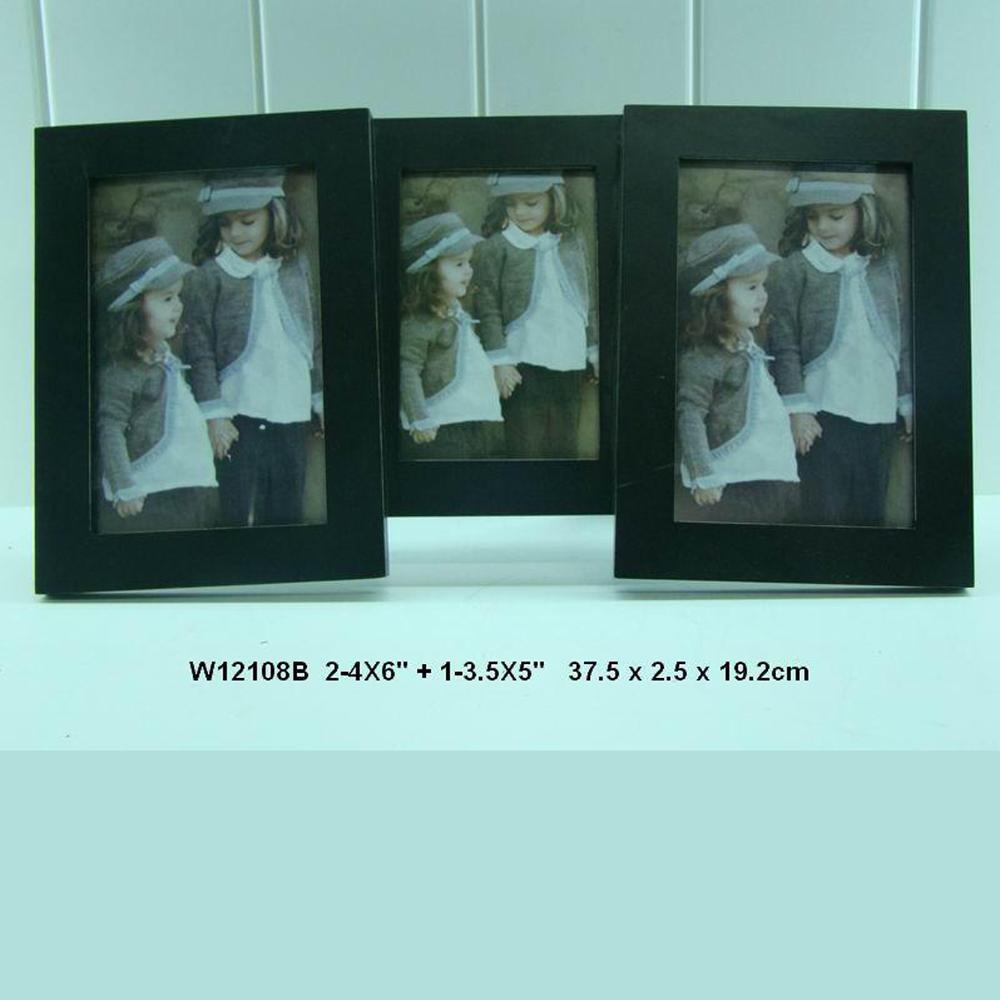 cheap vintage shabby chic wood wall hanging photo picture frame wholesale for home decor