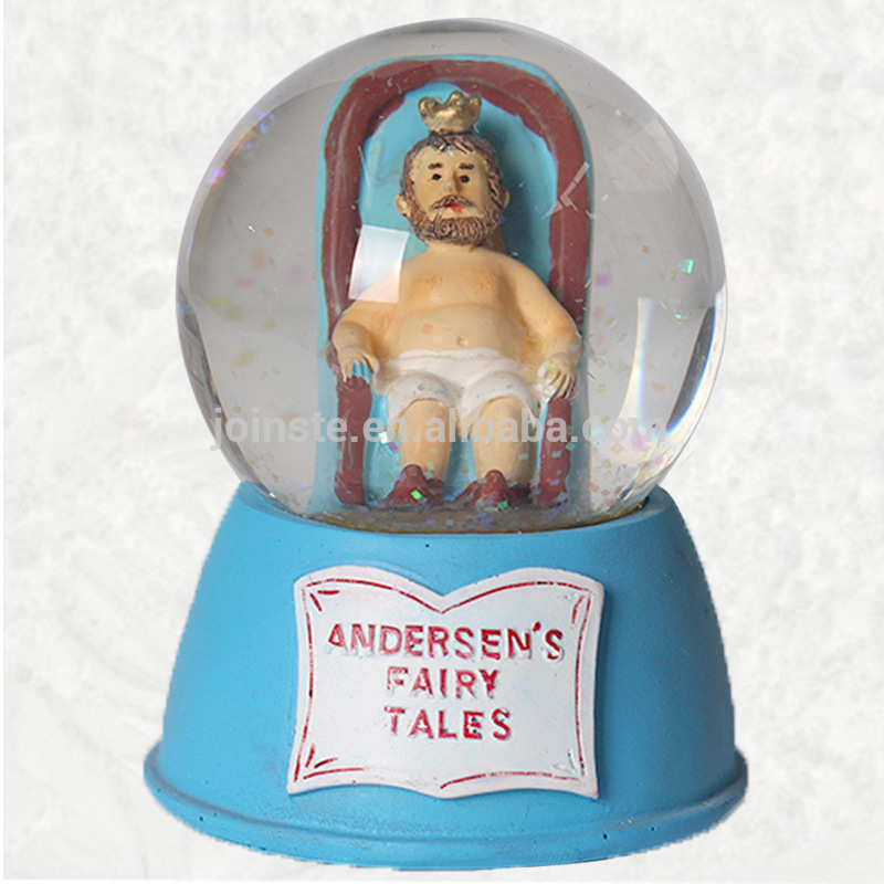 Andersen's Fairy Tales Snow globe, The Emperor's New Clothes