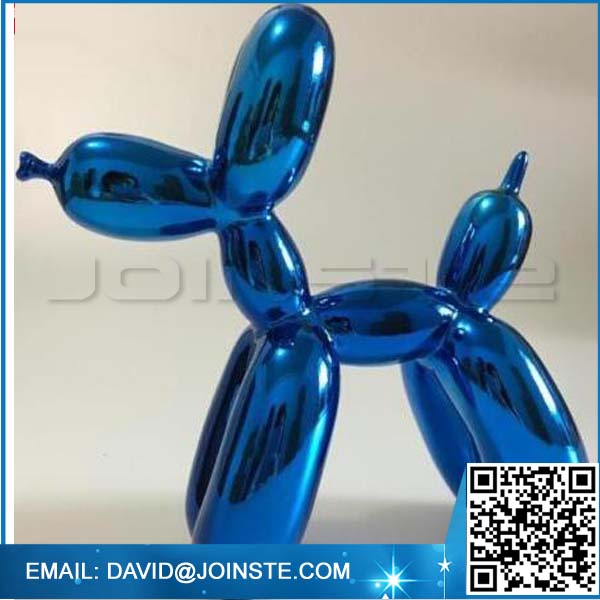 Resin animal balloon dog