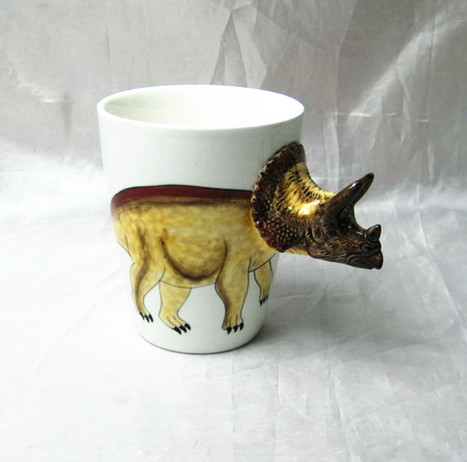 Ceramic Dinosaur  mug