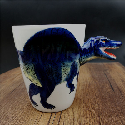 Custom 3D Spinosaurus Mug,Spinosaurus Coffee Cups,Ceramic Spinosaurus Mugs