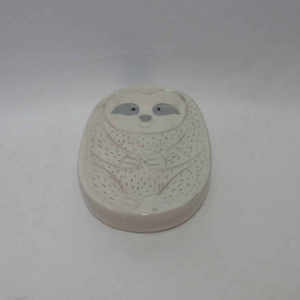 Favorite fancy ceramic sloth soap dishes