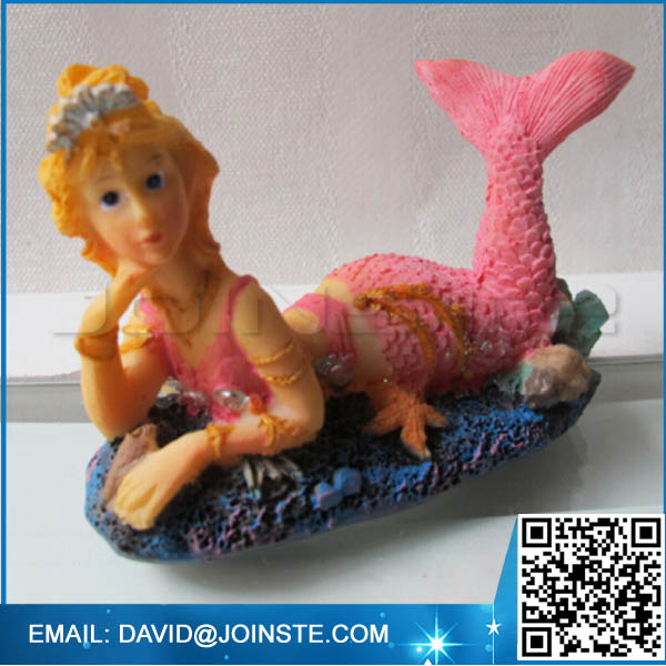 Garden mermaid wholesale, resin mermaid figurine
