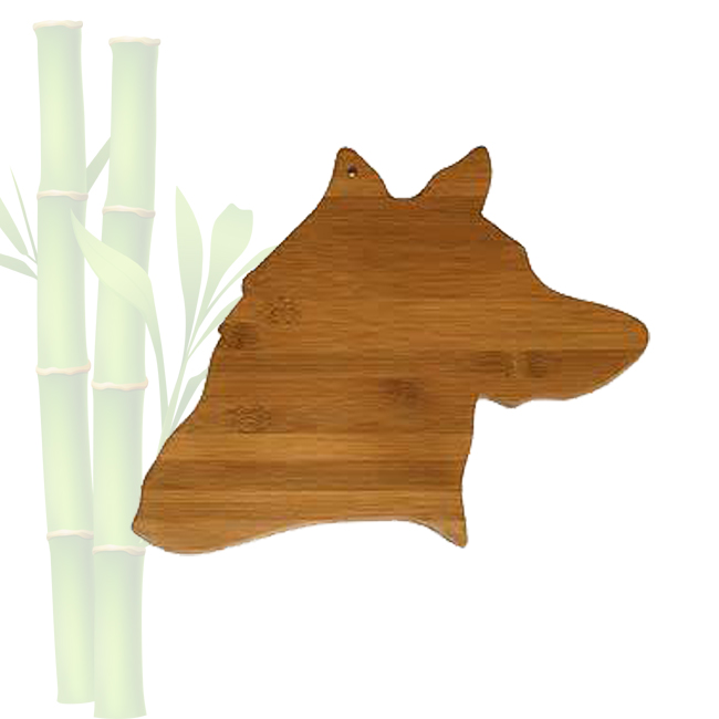 Game of Thrones House Stark Bamboo Cutting Board , Wolf bamboo cutting board