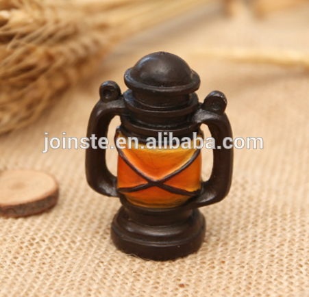 Custom cheap modern resin oil lamp decoration crafts souvenir