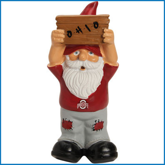 ohio state university garden gnome