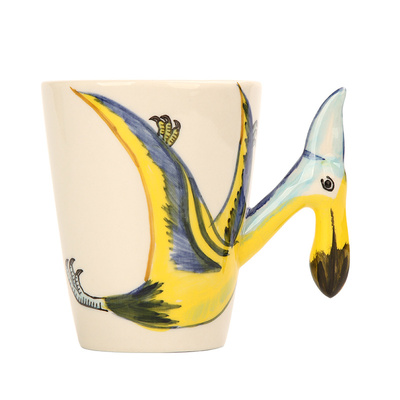 Custom 3D Pterosaur Mug,Pterosaur Coffee Cups,Ceramic Dinosaur Mugs