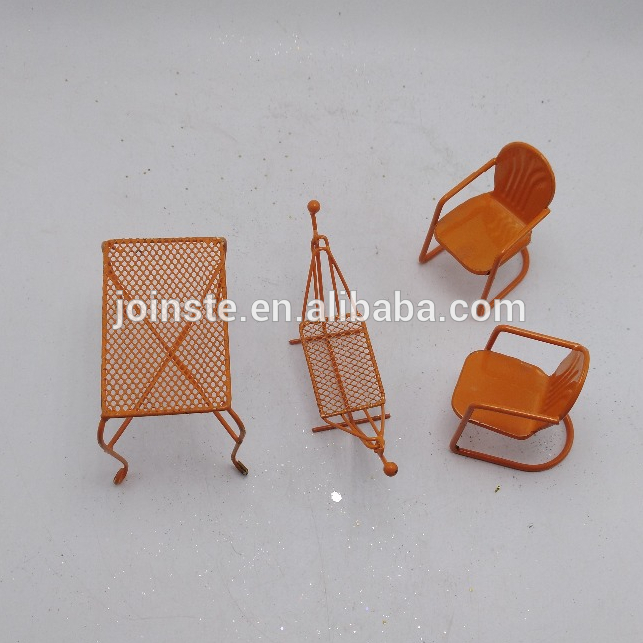 Custom creative wrought iron decoration mini home furniture decoration