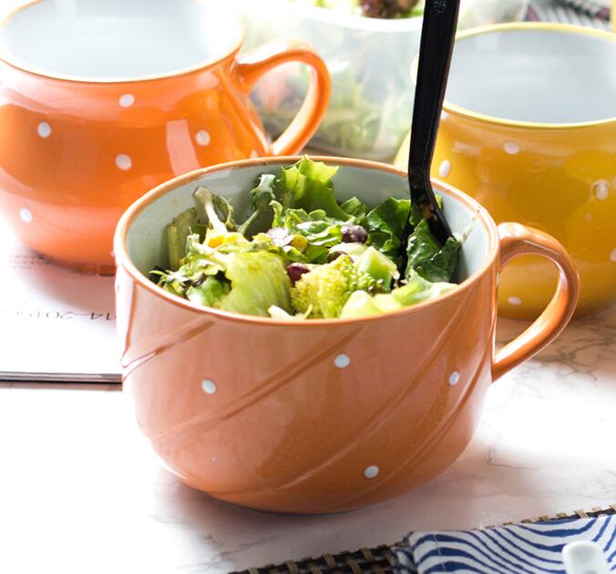 ceramic salad bowl,personalized salad bowls, custom ceramic vegetable bowls