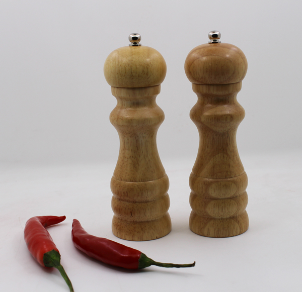 6 inch Bamboo wooden pepper grinder, Salt Grinder
