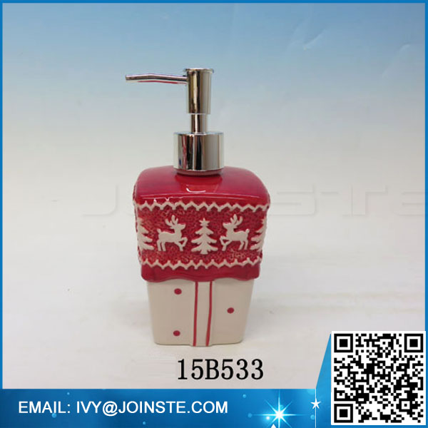 Ceramic soap dispenser liquid soap bottles wholesale