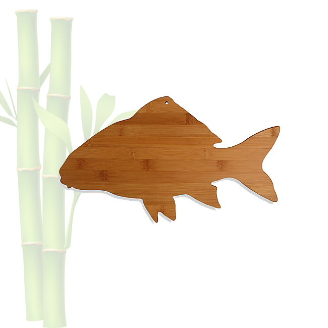Bamboo Fish Platter Bamboo Cutting and Serving Board