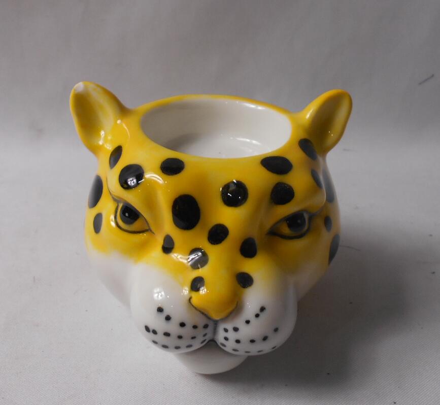 leopard candle holder,leopard tealight holders,custom candle holders
