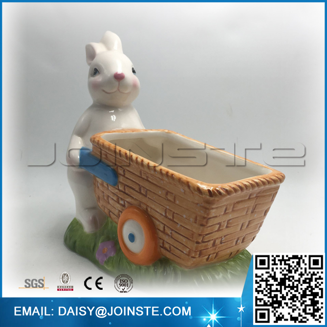 Ceramic easter bunny