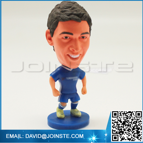 Football player figurine sport stars resin toy action figure dolls collectible gift
