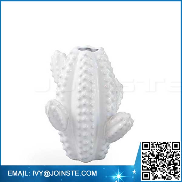 ceramic cactus shaped flower vase home decoration vase