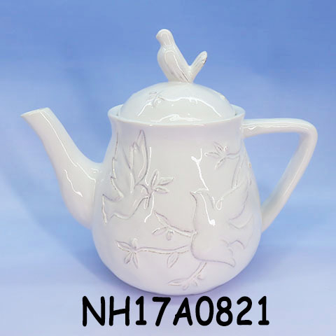 Pigeon Shape cheap porcelain tea pot