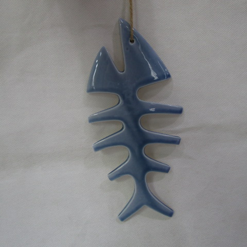 Fishbones Nautical Dead Fish Bone Christmas Ornament Holiday Decoration