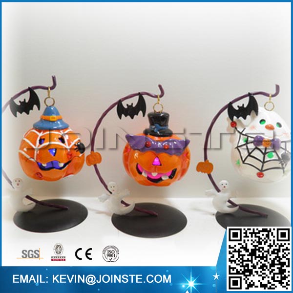 Ceramic halloween pumpkin candy