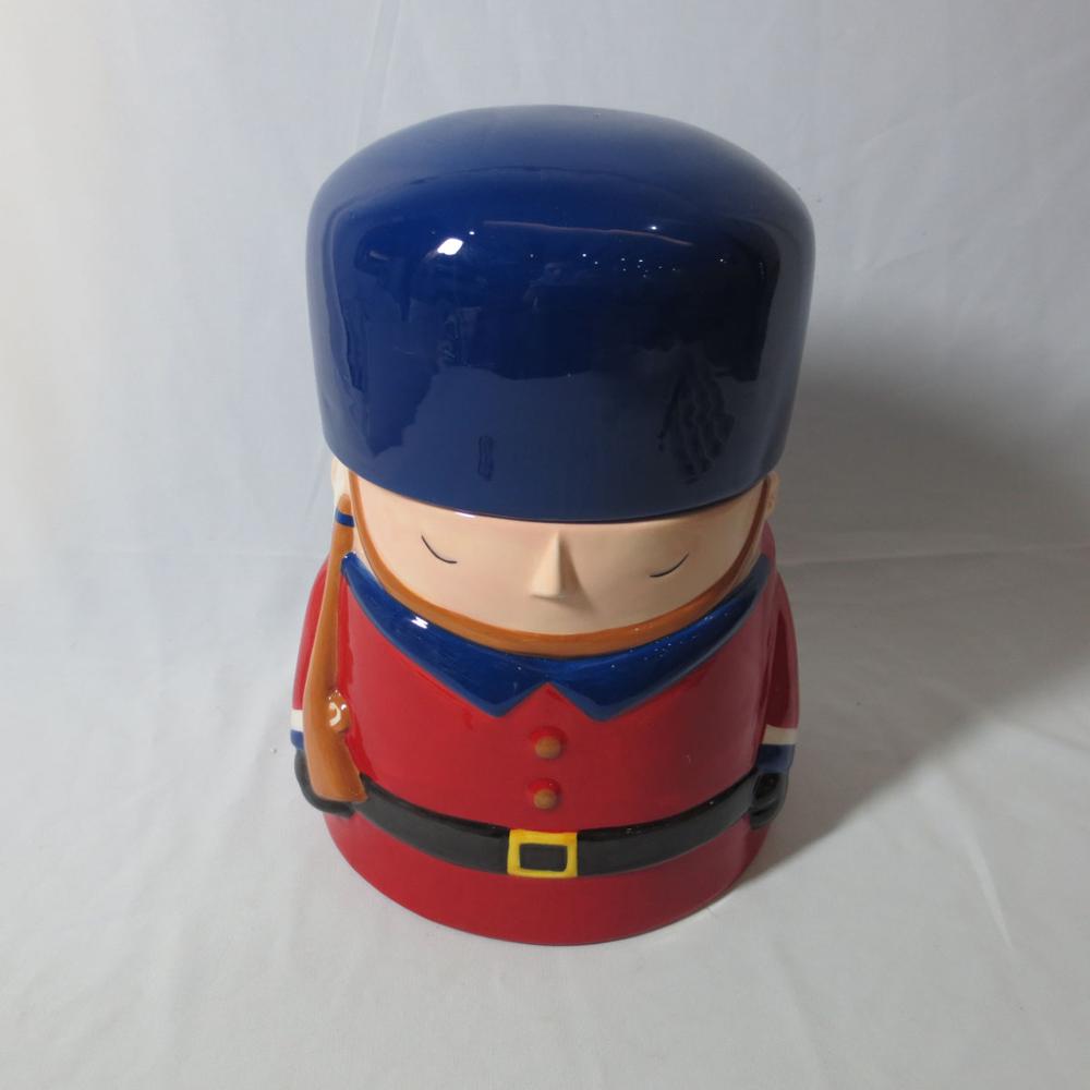 Guard shaped containers,ceramic guard cookie jar,ceramic guard shaped jars