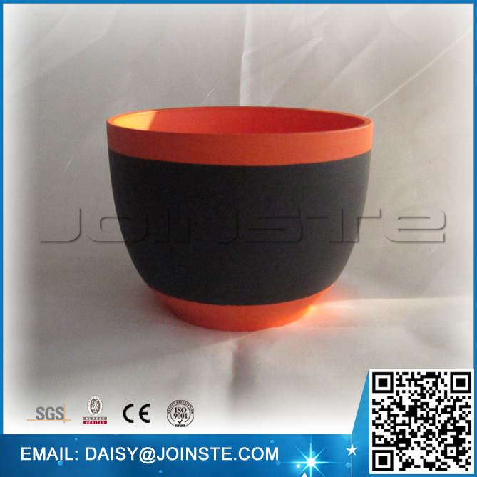 New Orange custom clay writable planter pot