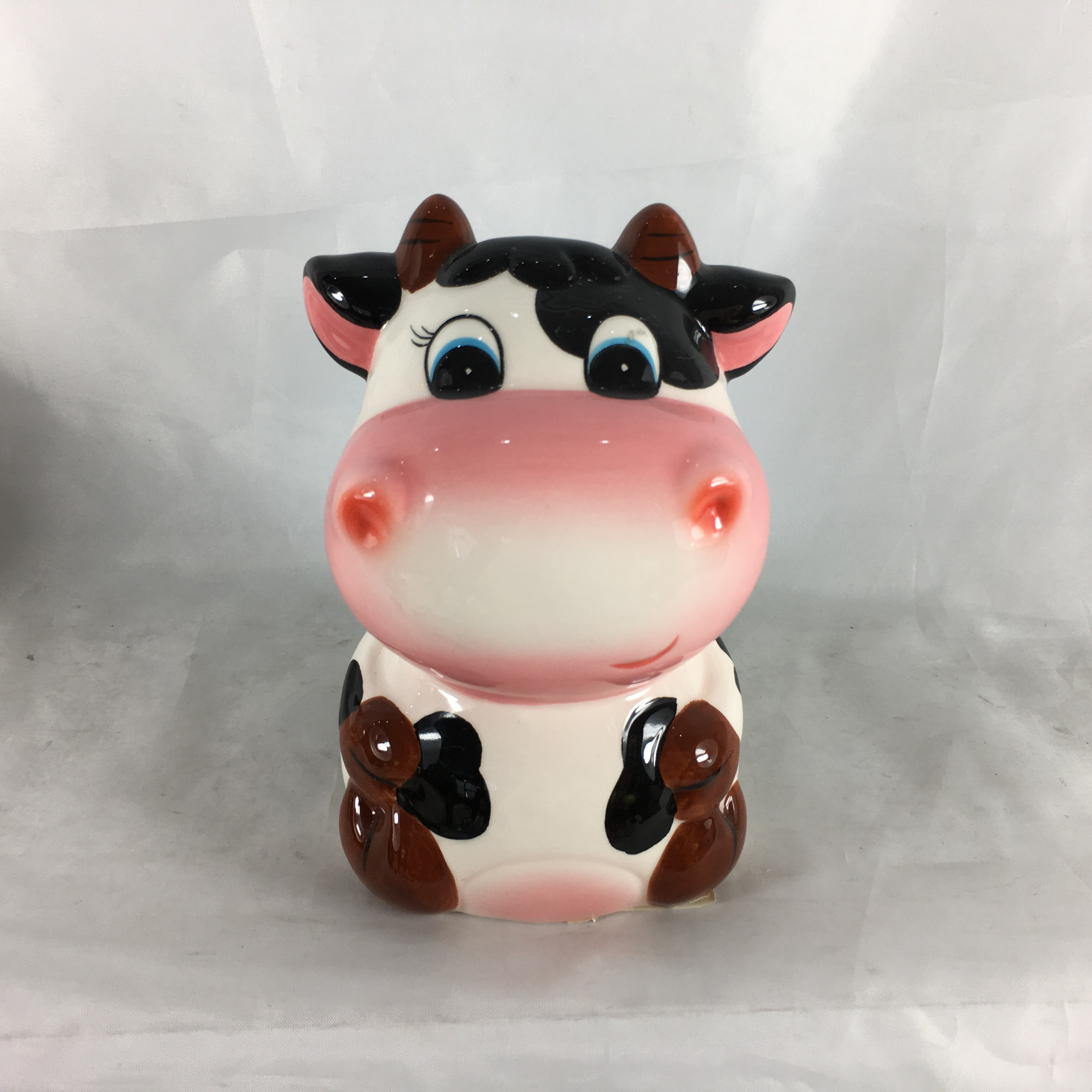 2019 Cow shape ceramic coin bank animal design money box