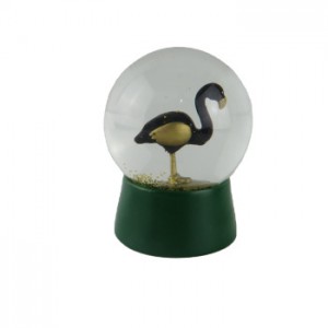100mm Flamingo Snow Globw For Gift and Home Decortion
