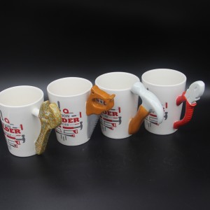 Custom 3D Tool Ceramic Coffee mugs cups